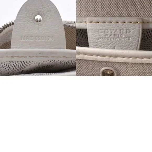 Goyard Goyardine Artois Pm White Coated Canvas Tote - Picture 7 of 13